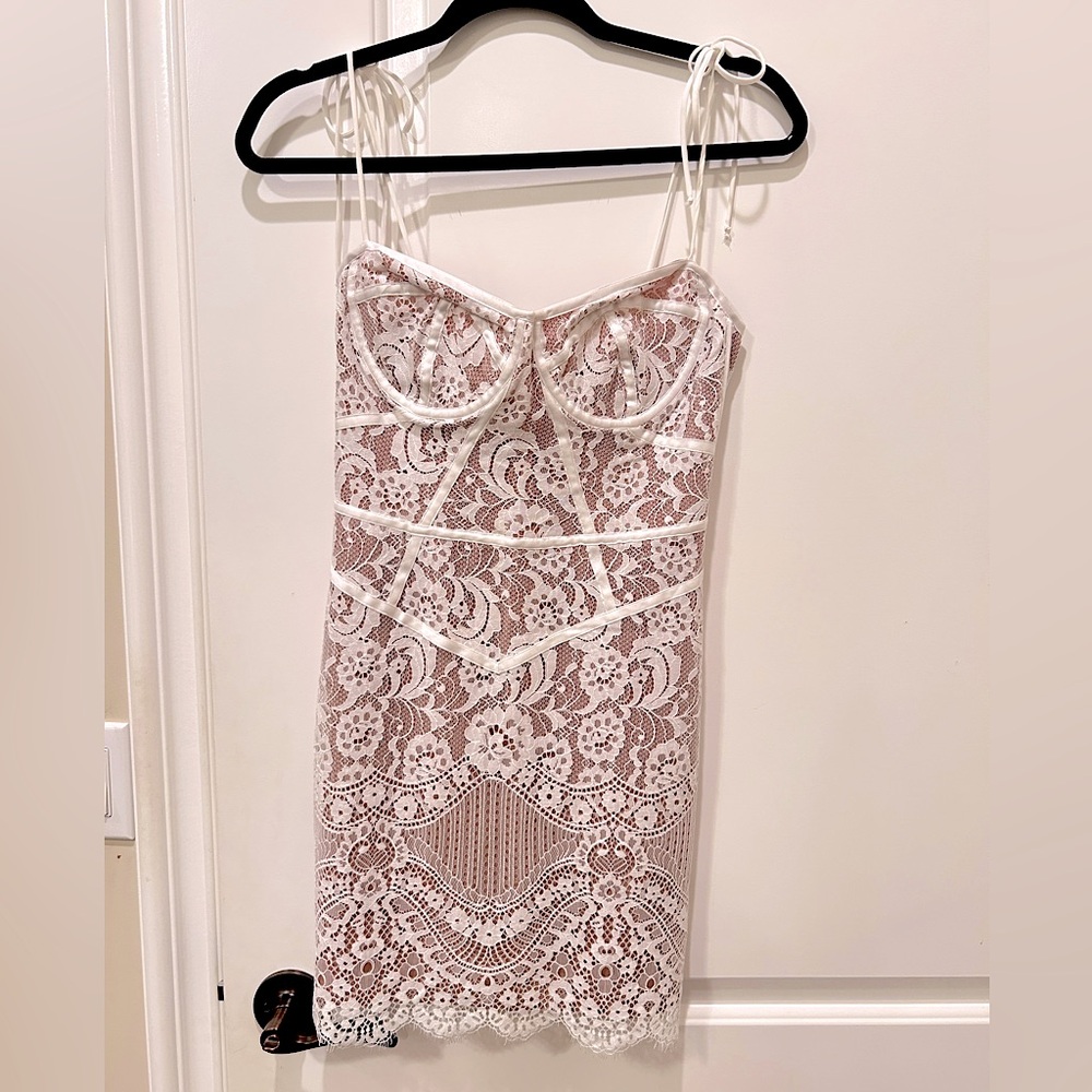 For Love and Lemons Tati Lace Corset Dress